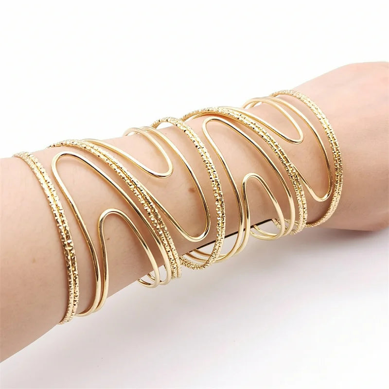 Fkewyy Fashion Weave Bracelets For Women Designer Luxury Jewelry Punk Wedding Love Bracelet Handmade Gift Gothic Bangles Girl