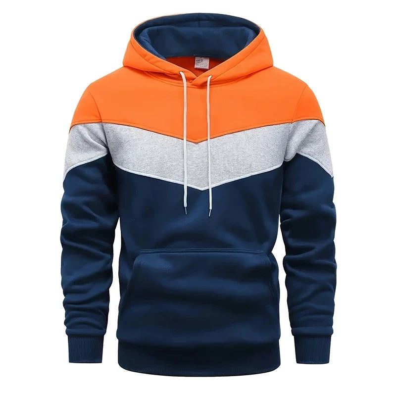 Hoodie Men Tracksuit Tricolor Single Piece Sweatshirt and Sweatpants Daily Sportswear Man Comfort Hot Sale Fashion Casual Sports