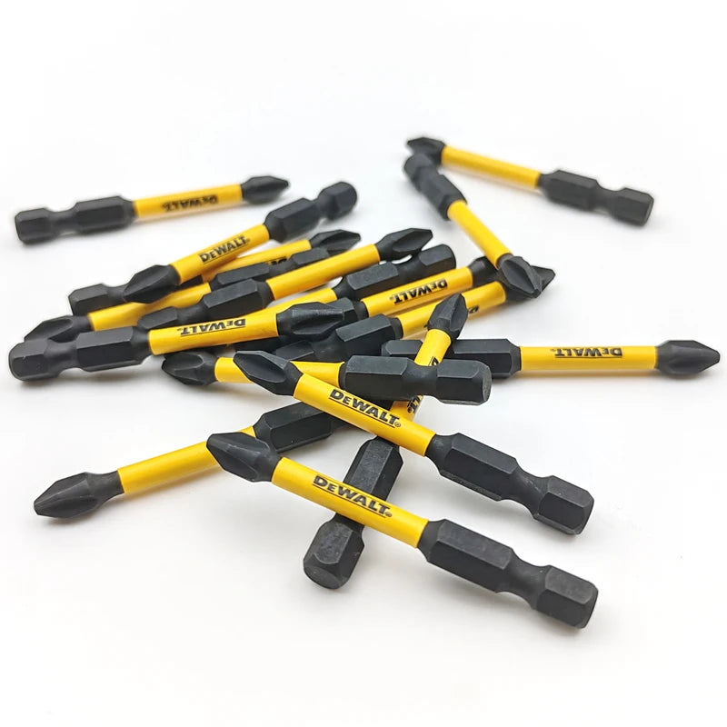 DEWALT Original PH2/SL8 Slotted Impact Drill Bits Hex Shank Impact Screwdriver Bit Storage Holder Tool Attachments