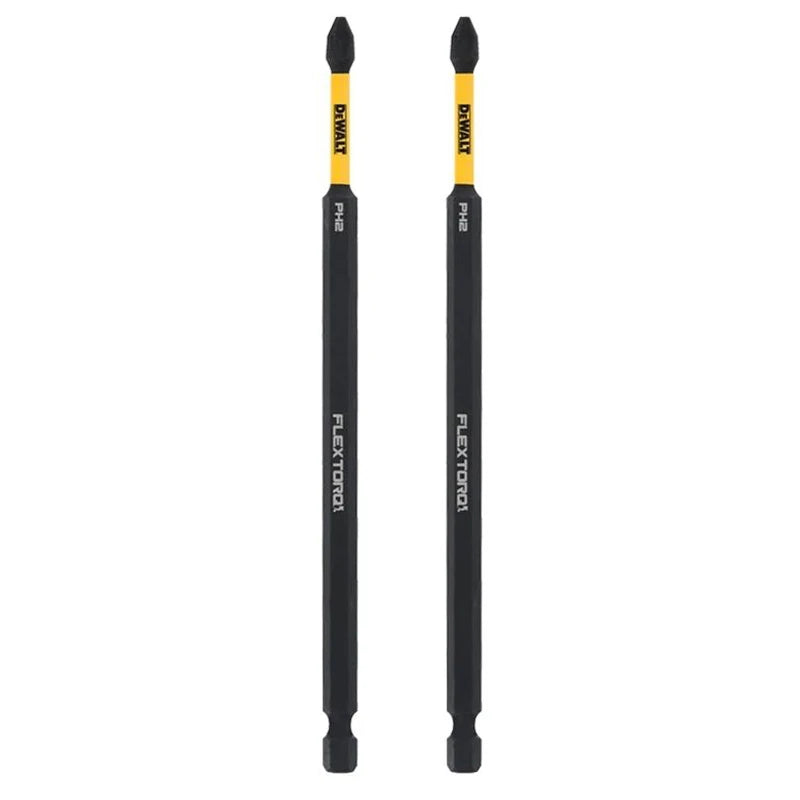DEWALT Original PH2/SL8 Slotted Impact Drill Bits Hex Shank Impact Screwdriver Bit Storage Holder Tool Attachments