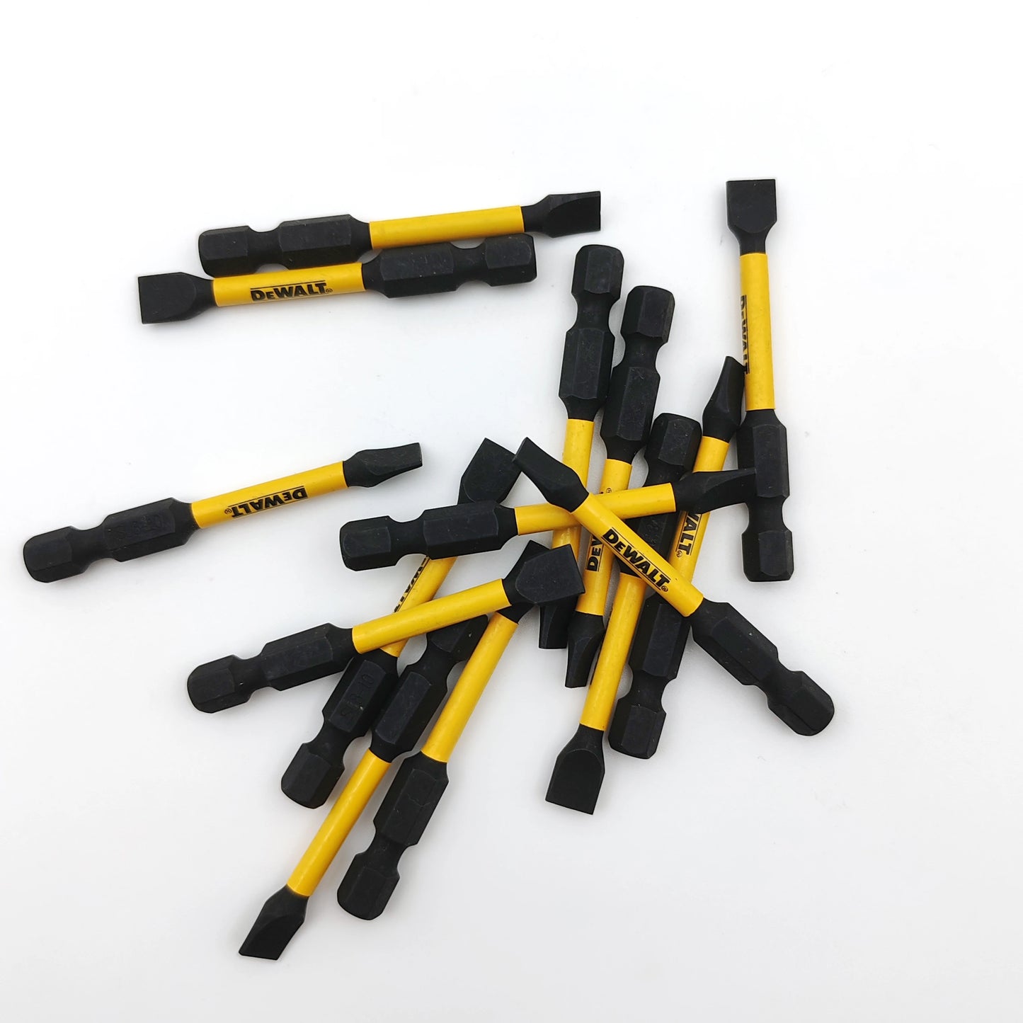 DEWALT Original PH2/SL8 Slotted Impact Drill Bits Hex Shank Impact Screwdriver Bit Storage Holder Tool Attachments