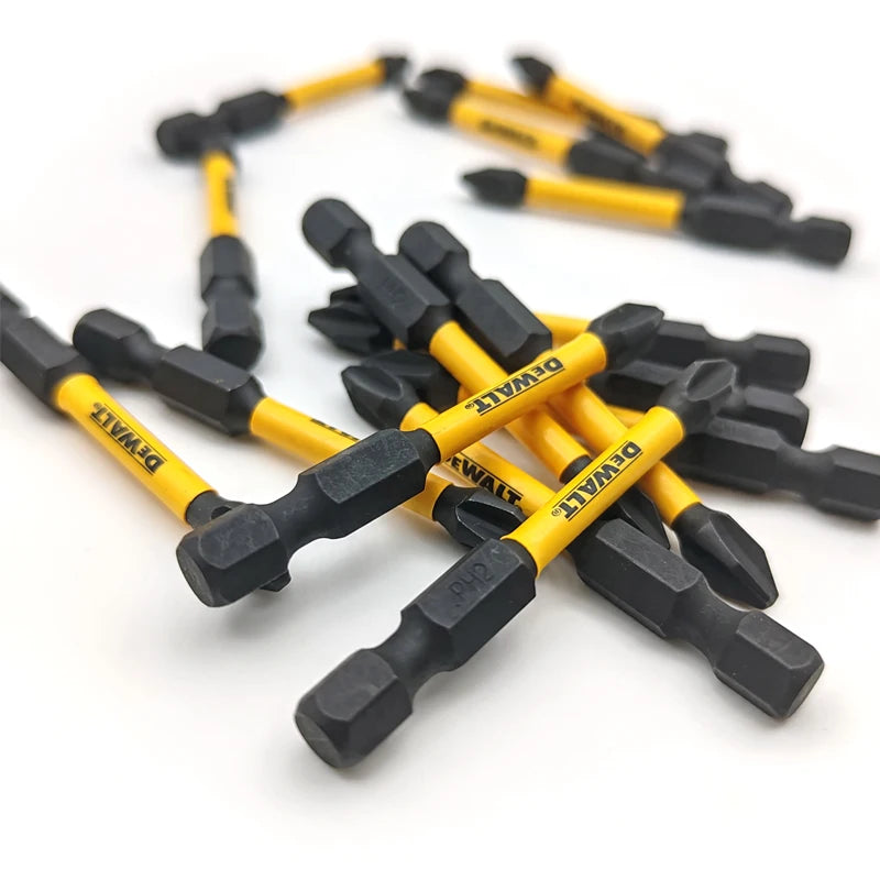 DEWALT Original PH2/SL8 Slotted Impact Drill Bits Hex Shank Impact Screwdriver Bit Storage Holder Tool Attachments