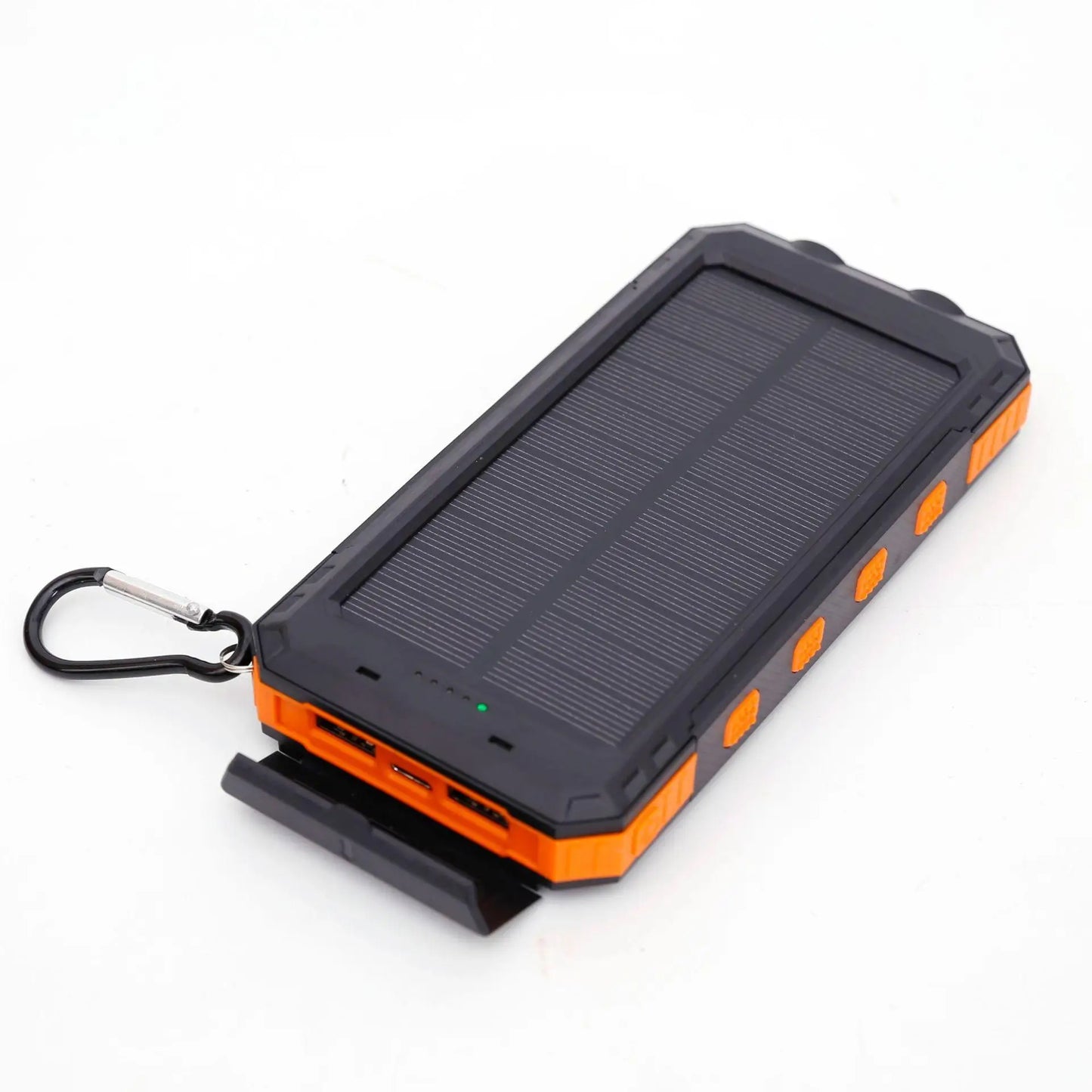 200000mAh Solar Power Bank Fast Charging Portable Large Capacity Charger Compatible For IOS Android USB-A and USB-C