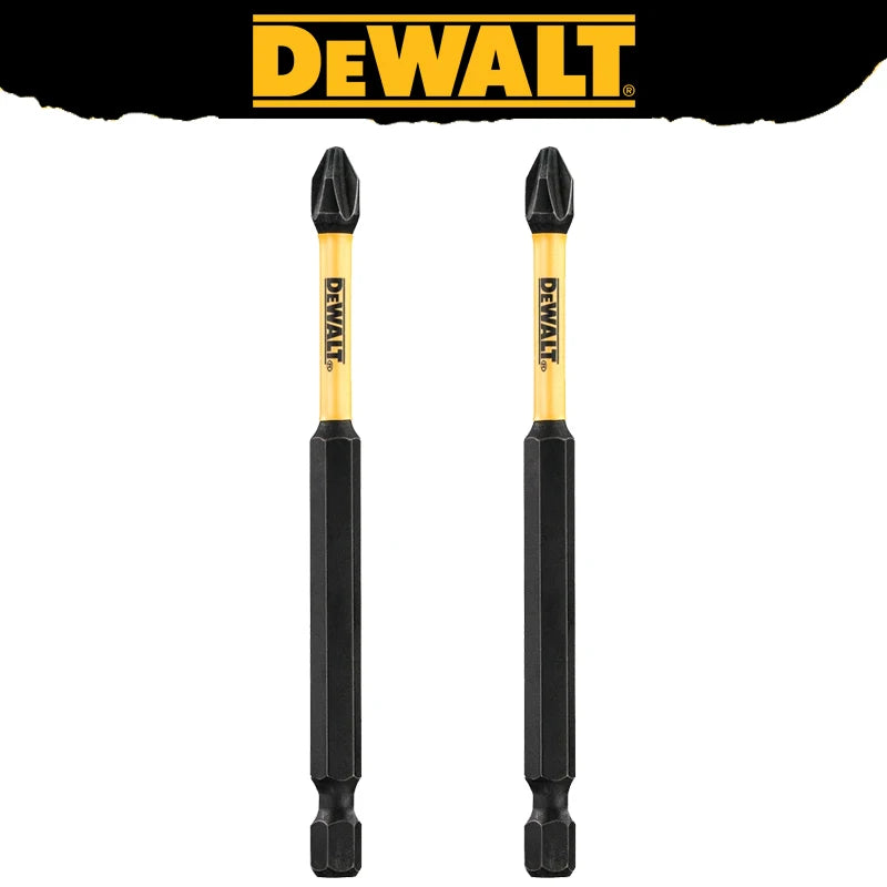 DEWALT Original PH2/SL8 Slotted Impact Drill Bits Hex Shank Impact Screwdriver Bit Storage Holder Tool Attachments