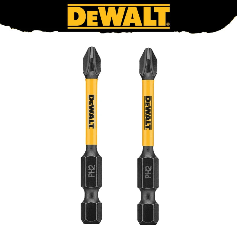 DEWALT Original PH2/SL8 Slotted Impact Drill Bits Hex Shank Impact Screwdriver Bit Storage Holder Tool Attachments