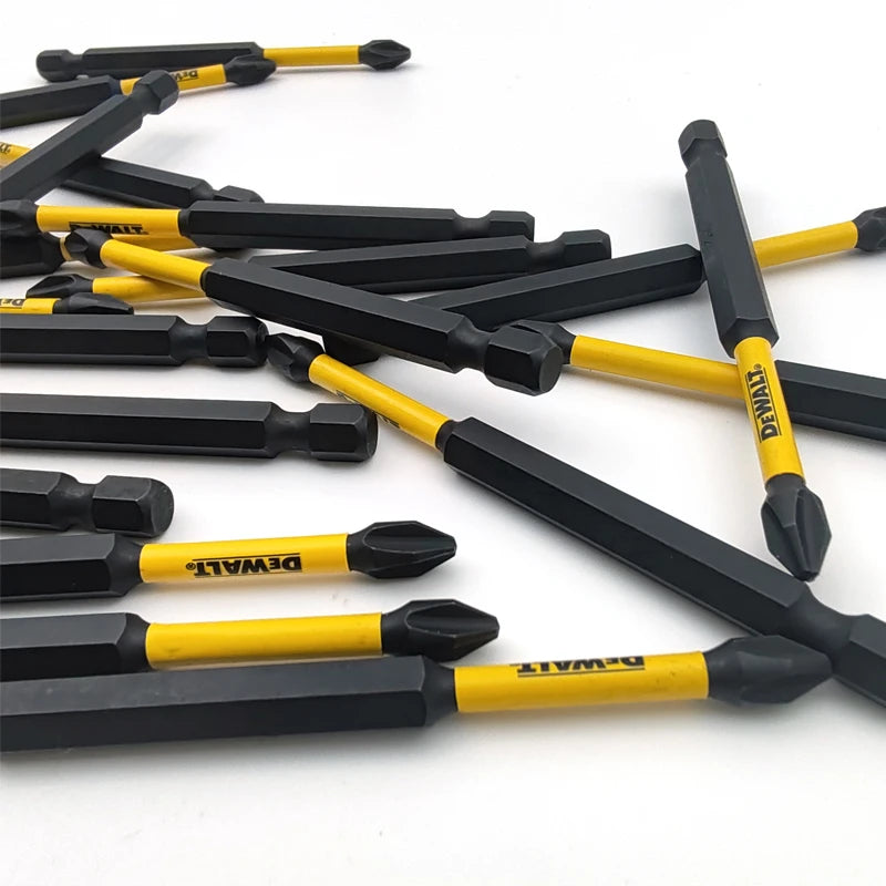 DEWALT Original PH2/SL8 Slotted Impact Drill Bits Hex Shank Impact Screwdriver Bit Storage Holder Tool Attachments