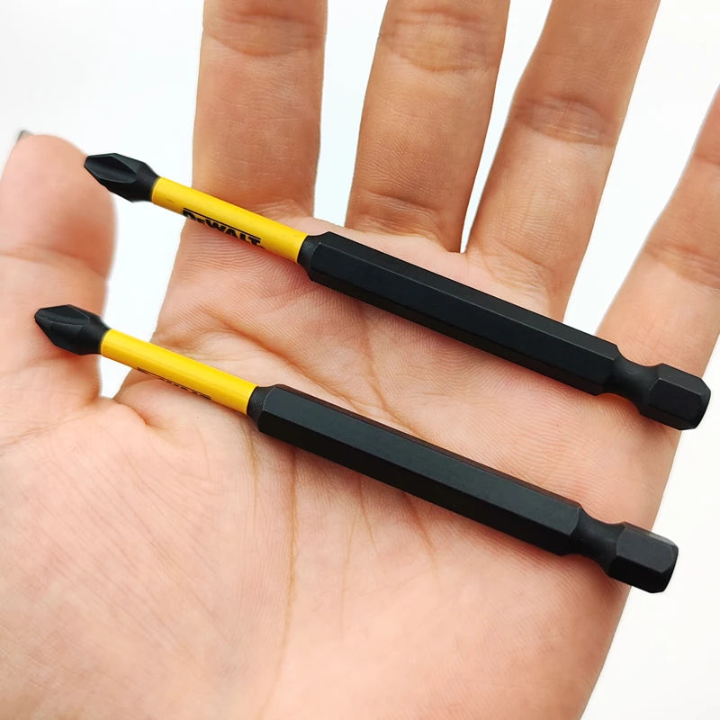 DEWALT Original PH2/SL8 Slotted Impact Drill Bits Hex Shank Impact Screwdriver Bit Storage Holder Tool Attachments