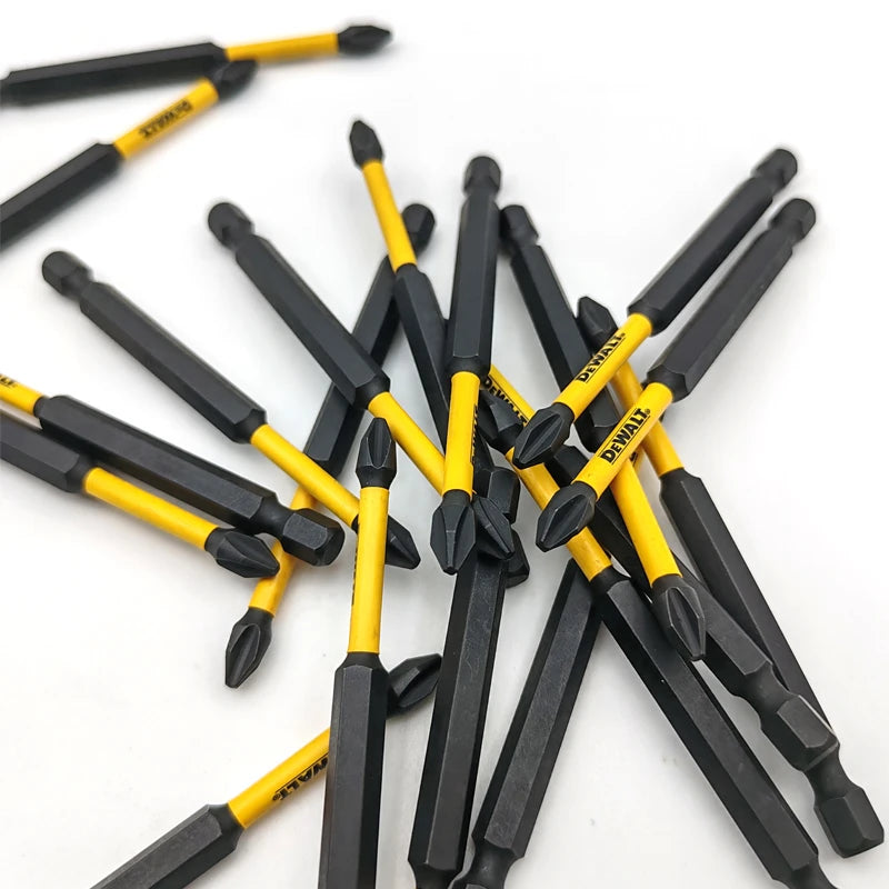 DEWALT Original PH2/SL8 Slotted Impact Drill Bits Hex Shank Impact Screwdriver Bit Storage Holder Tool Attachments
