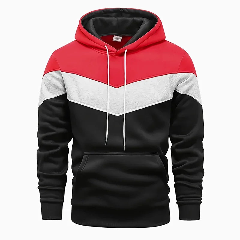 Hoodie Men Tracksuit Tricolor Single Piece Sweatshirt and Sweatpants Daily Sportswear Man Comfort Hot Sale Fashion Casual Sports