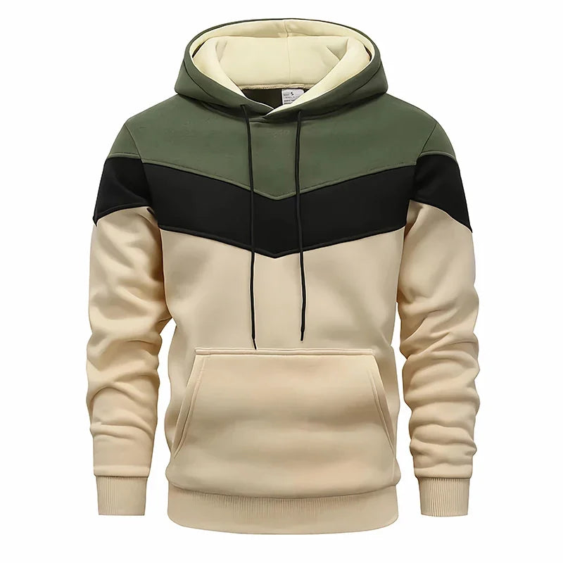 Hoodie Men Tracksuit Tricolor Single Piece Sweatshirt and Sweatpants Daily Sportswear Man Comfort Hot Sale Fashion Casual Sports