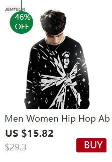 Harajuku Streetwear Oversized Men's Hooded Pullover дк Лицемер Graphic Print Hoodies Sweatshirts Hip Hop Aesthetic Tops Goth Y2k