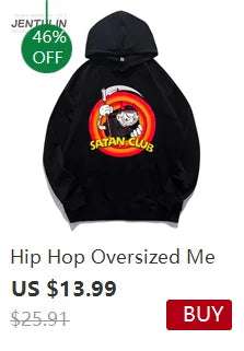 Harajuku Streetwear Oversized Men's Hooded Pullover дк Лицемер Graphic Print Hoodies Sweatshirts Hip Hop Aesthetic Tops Goth Y2k