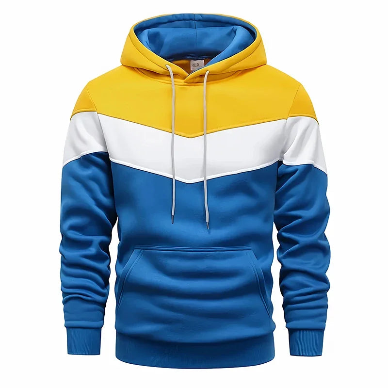 Hoodie Men Tracksuit Tricolor Single Piece Sweatshirt and Sweatpants Daily Sportswear Man Comfort Hot Sale Fashion Casual Sports